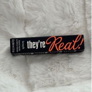 Benefit They're Real! Lengthening Mascara Jet Black - Travel Size 3.0g/0.1oz NIB